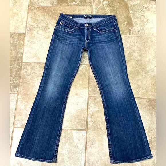 Big Star 28x32 Maddie Bootcut Mid Rise Stretch Women’s Jeans EUC - Picture 4 of 12